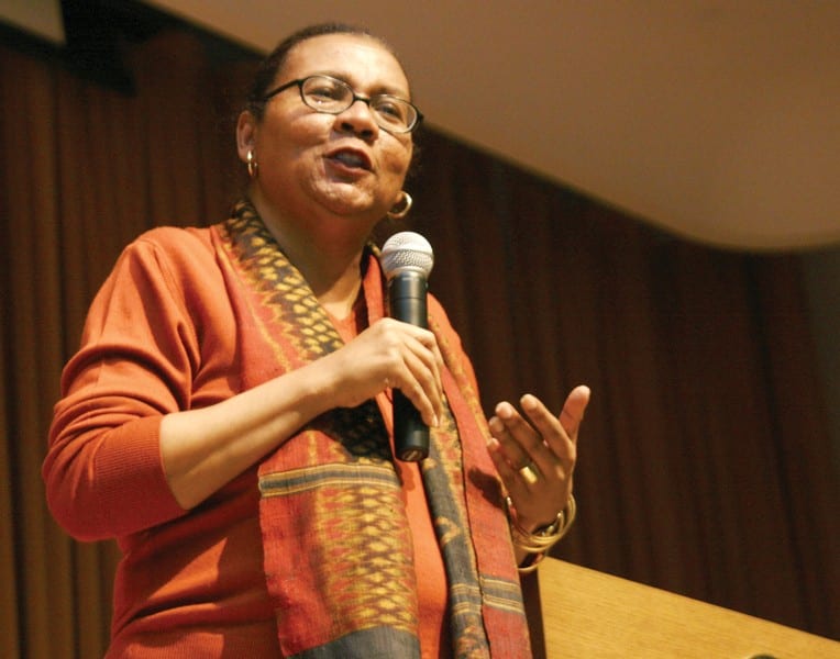 Portrait of bell hooks