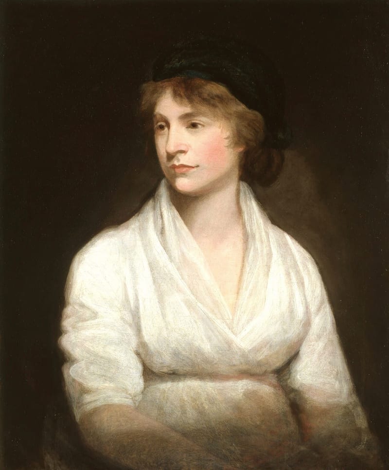 Portrait of Mary Wollstonecraft by John Opie, circa 1797
